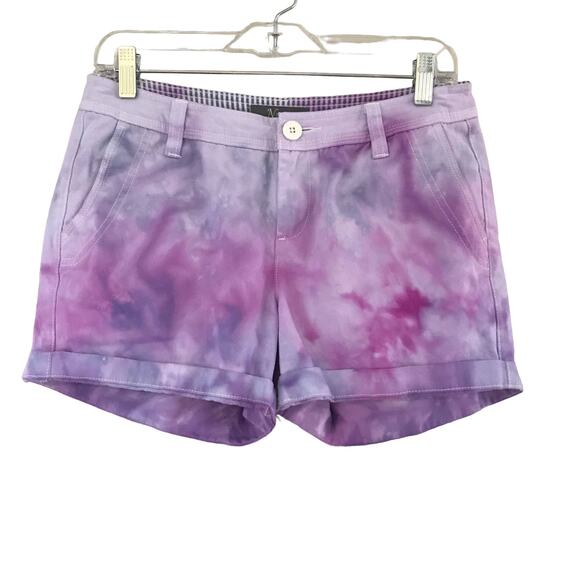 Ice Tie Dyed Watercolor Shorts Size Small Sz 4 - Picture 1 of 4